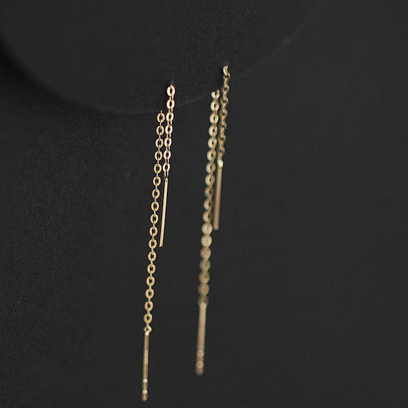 Solid 9K Gold Destiny Earrings