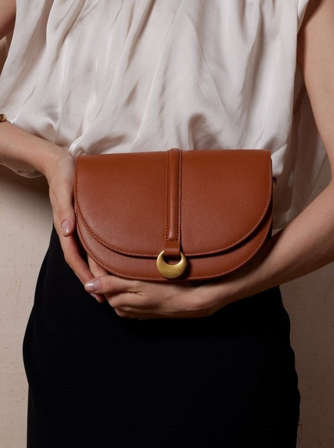 Chelsea Crossbody Bag - Brown