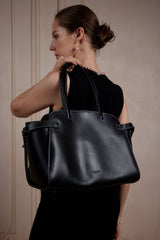 Noeud Voyage Tote Bag - Black