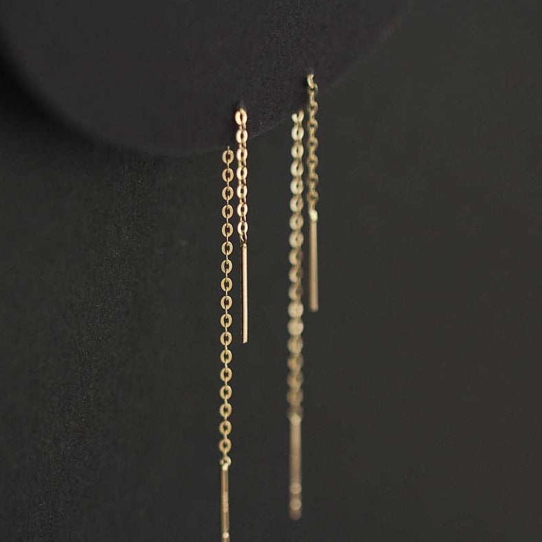 Solid 9K Gold Destiny Earrings